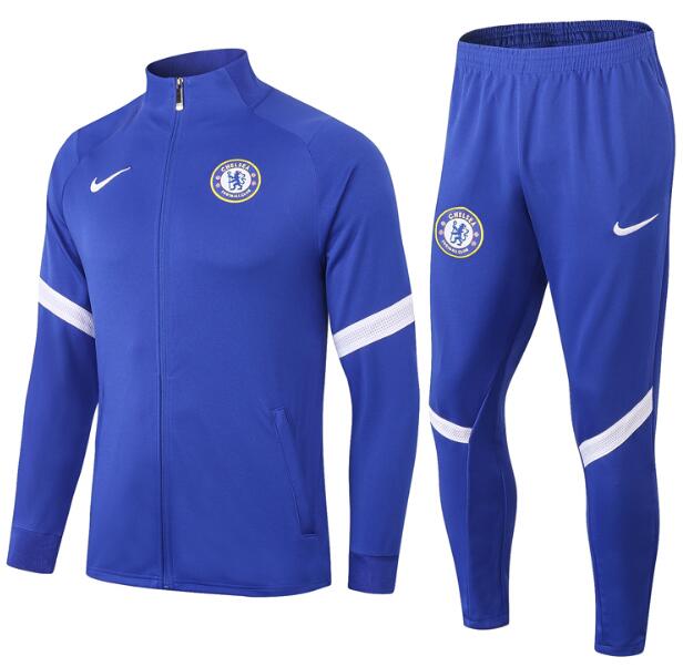 Chelsea Blue Jacket Training Kits with Trousers 2020/21